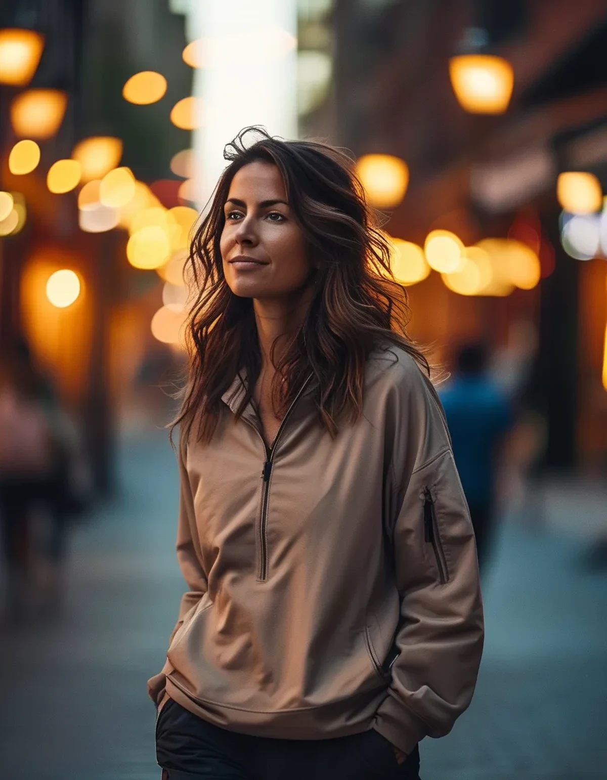 The End of Summer Date Outfit That Handles a Restaurant and a Walk Home